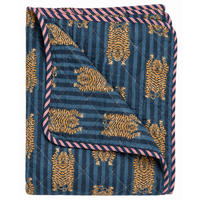 WOHNDECKE Baumwolle 140x220 cm Quilt-Optik – Gesteppt, Weich & Modern - Multicolor, Naturmaterialien (140/220cm) - AU Maison