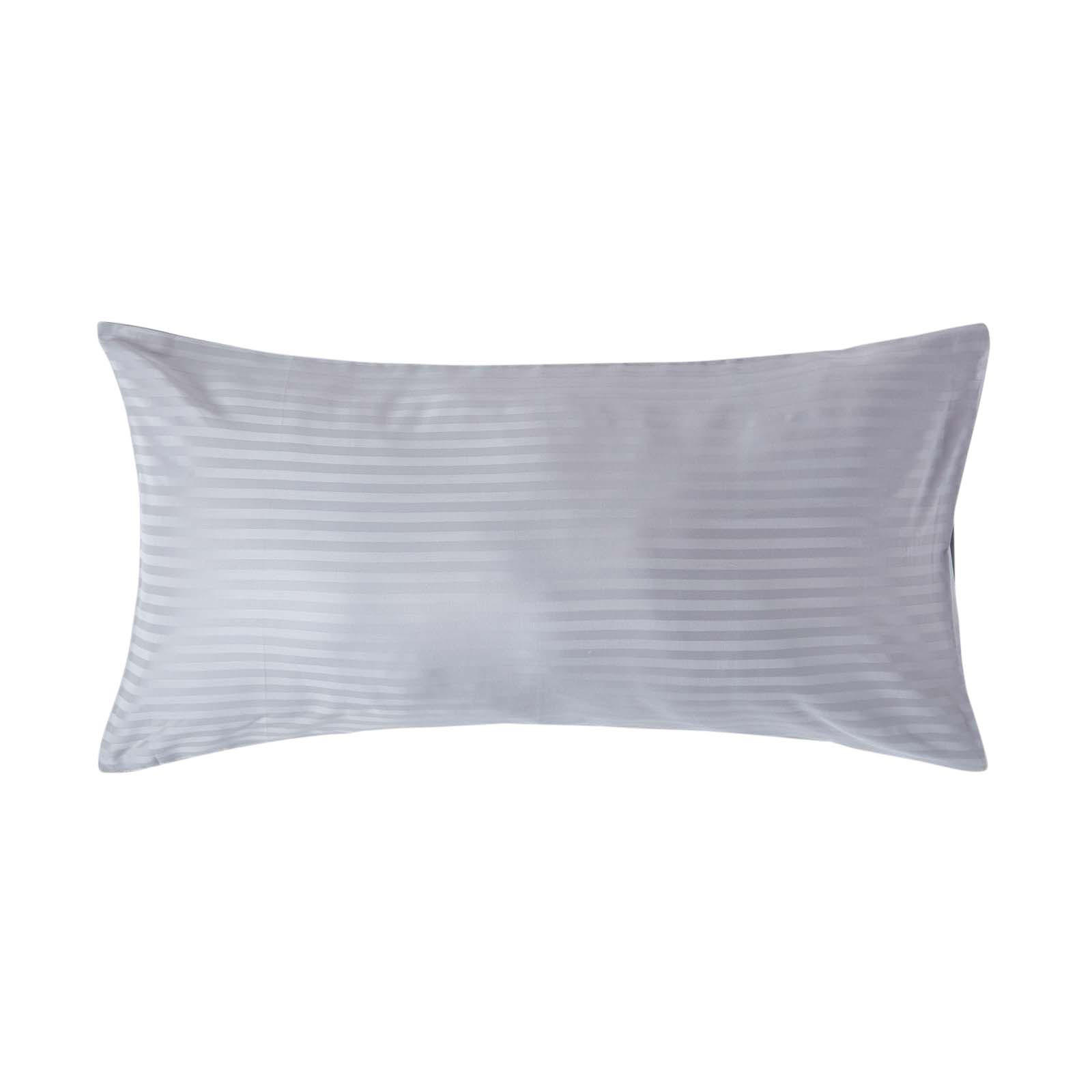 KISSENBEZUG Damast, Ägyptische Baumwolle, Fadendichte 330 - Grau, Textil (50/90cm) - Homescapes