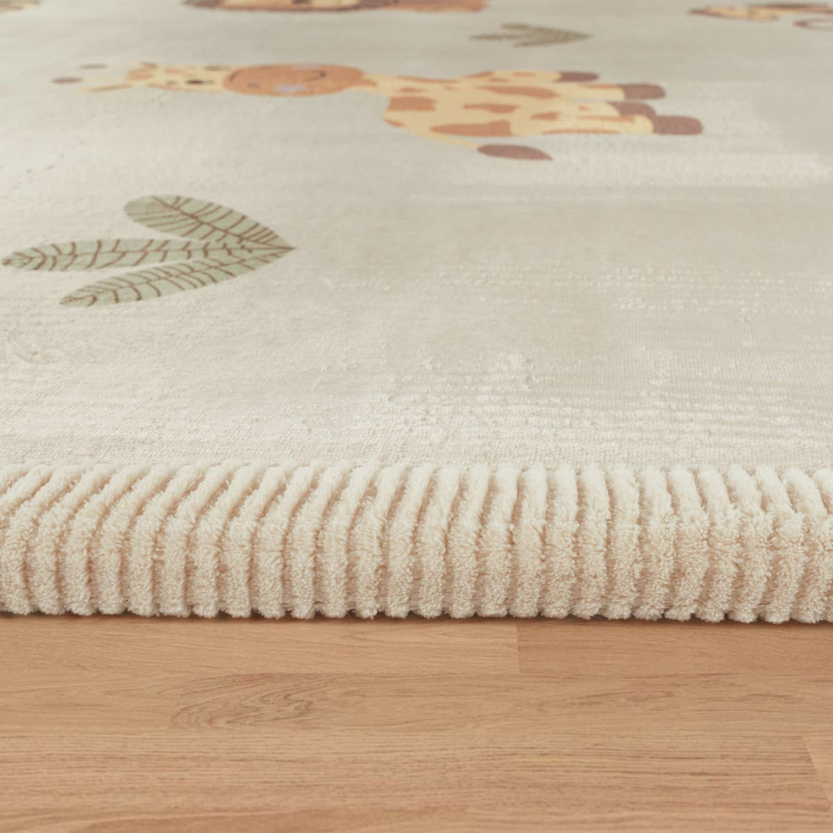 KINDERTEPPICH Waschbar, mit Tier-Motiv, Mehrfarbig, 120 x 160 cm - Multicolor, Textil (120/160cm) - KADIMA DESIGN