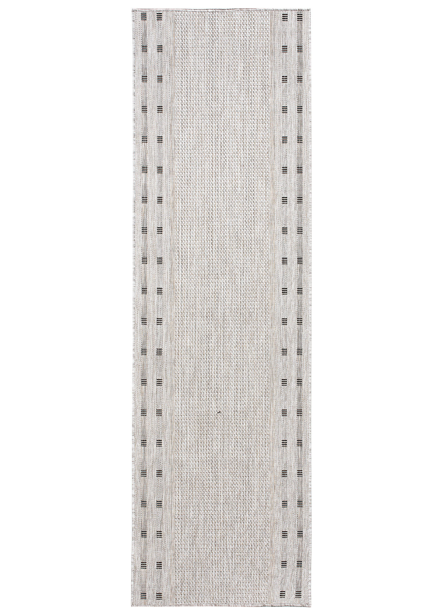 LÄUFER MELISSA Grau Modern Geometrisch 100/900 cm - Grau, Textil (100/900cm) - Tapiso