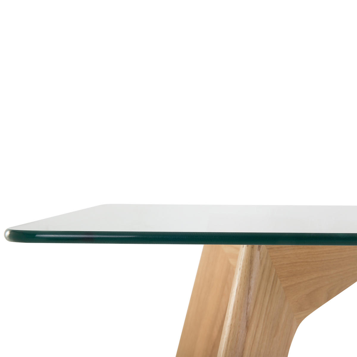 JÍDELNÍ STŮL Průhledný 180/90 cm Sklo Hudson II - průhledná, sklo (180/90/75cm) - Beliani