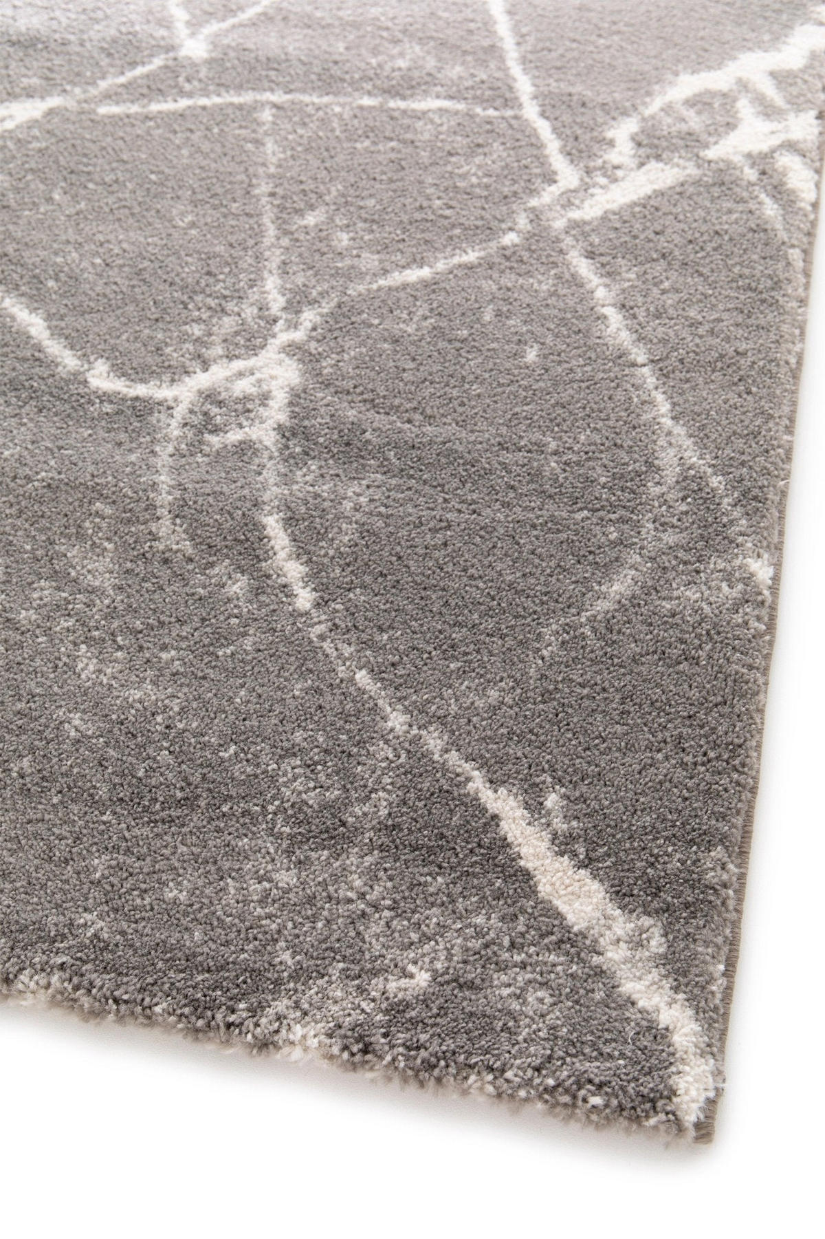 TEPPICH ultraweich designorientiert grau - Grau, Textil (160/230cm) - AFK Living