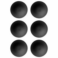 SCHALE Manufacture Rock schwarz Ø 29 cm 6er Set - Schwarz, Keramik (28.5cm) - Villeroy & Boch