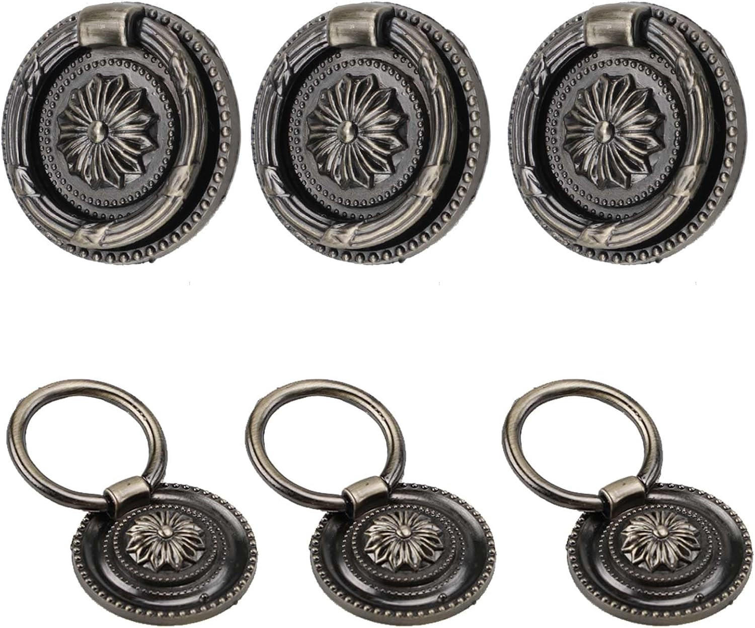 SCHRANKKNOPF Vintage 1er-Set - Orange, Metall (0.41/1/0.47cm)
