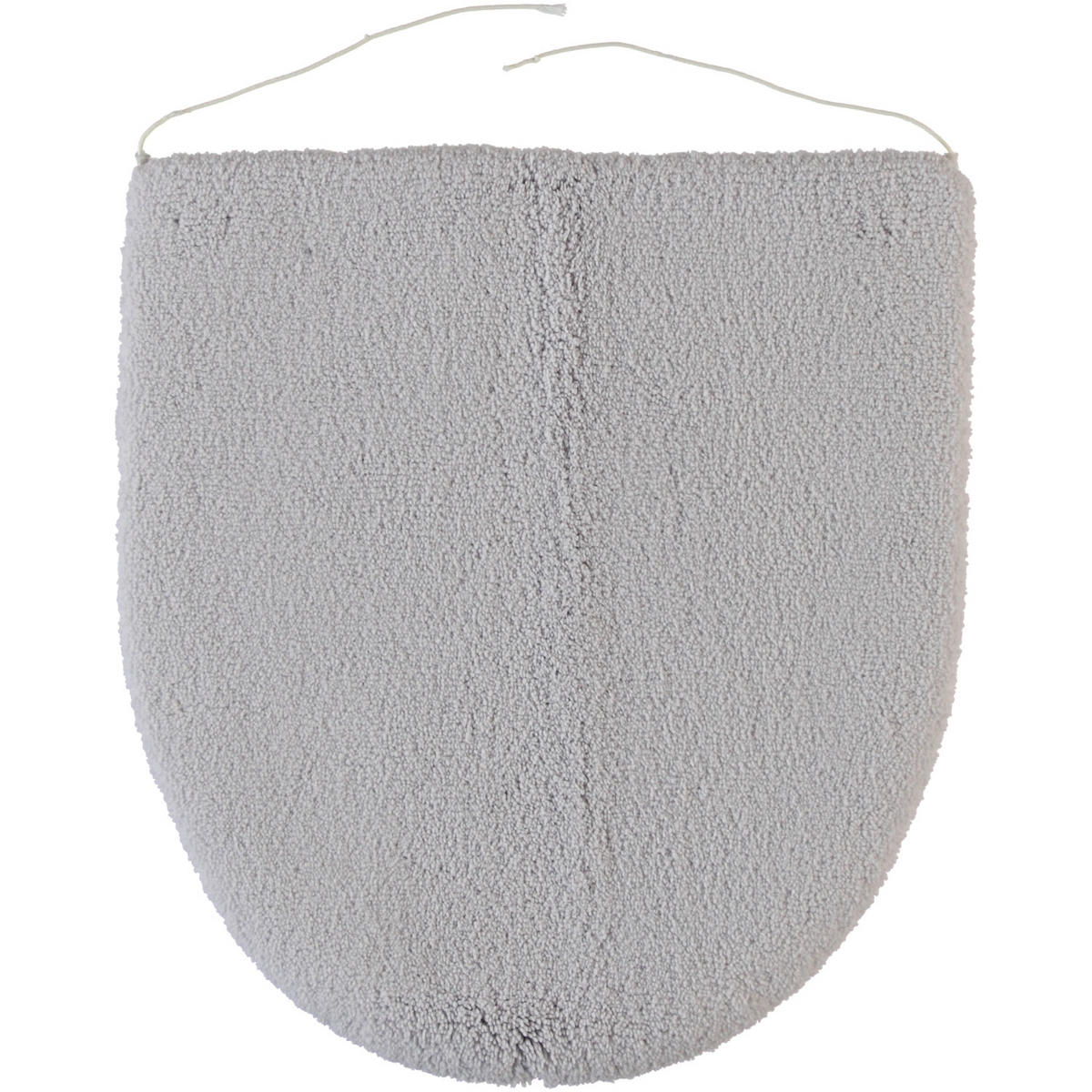 BADTEPPICHE SQUARE PERLGRAU - 11 - Grau, Textil (45/50cm) - Rhomtuft