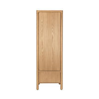 AUFBEWAHRUNGSSCHRANK Storm Natur - Naturfarben, Holz (60/180.5/55cm) - Zuiver