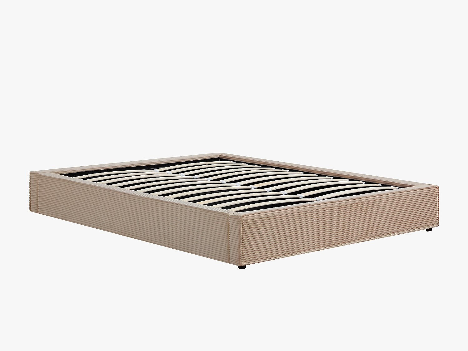 Vente-Unique Bettgestell Beige 140x190 cm