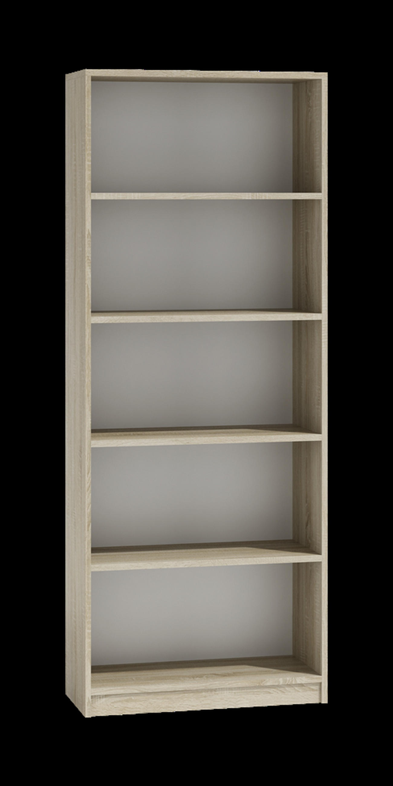 BÜCHERREGAL Sonoma 60/182/30 - Sonoma Eiche, Holzwerkstoff (60/182/30cm) - RAUMHIRSCH FURNITURE