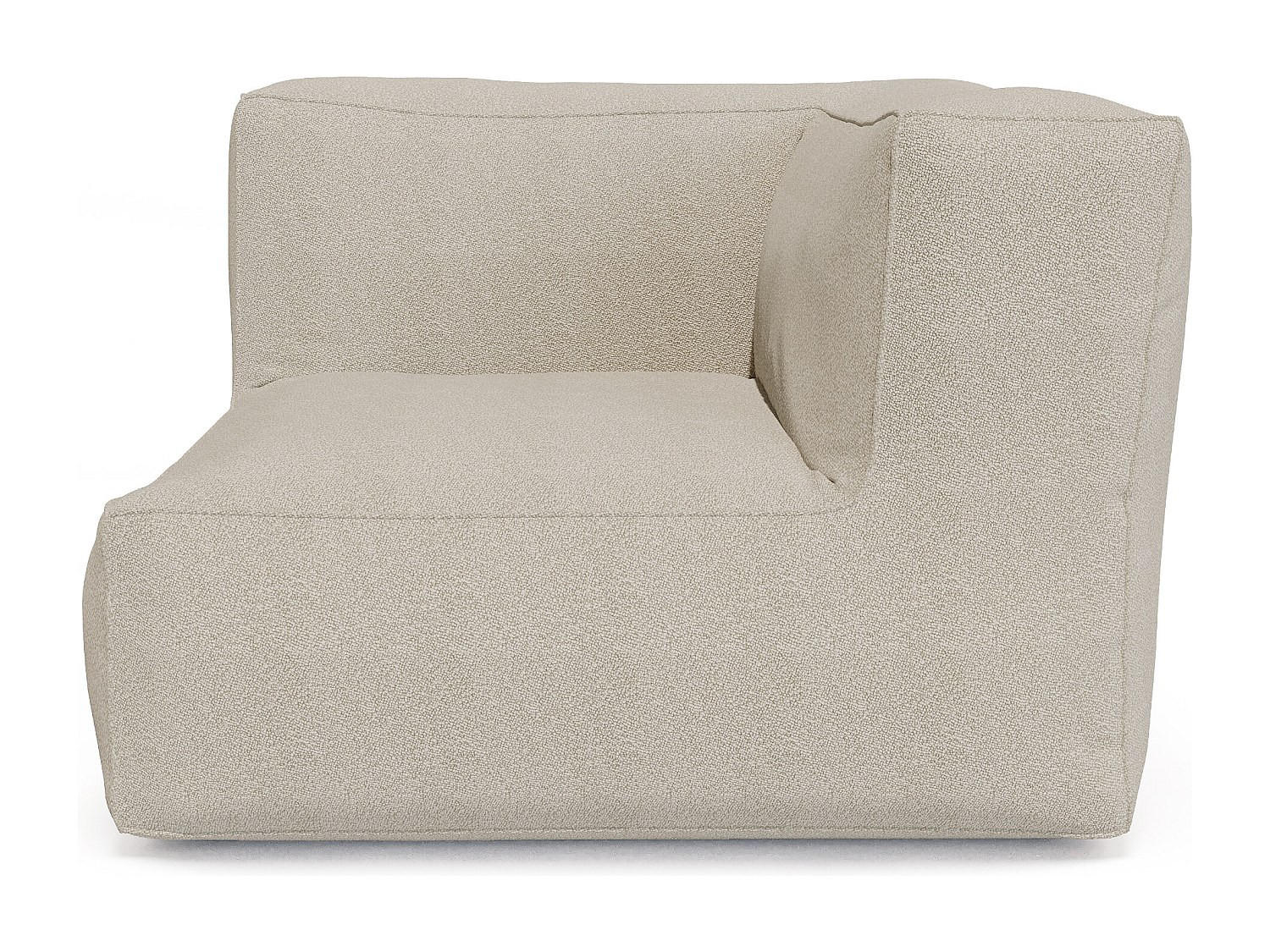GARTENSESSEL - 1 Person - Stoff - Beige - - Beige, Textil (95/80/95cm) - Vente-Unique