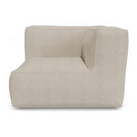 GARTENSESSEL - 1 Person - Stoff - Beige - - Beige, Textil (95/80/95cm) - Vente-Unique