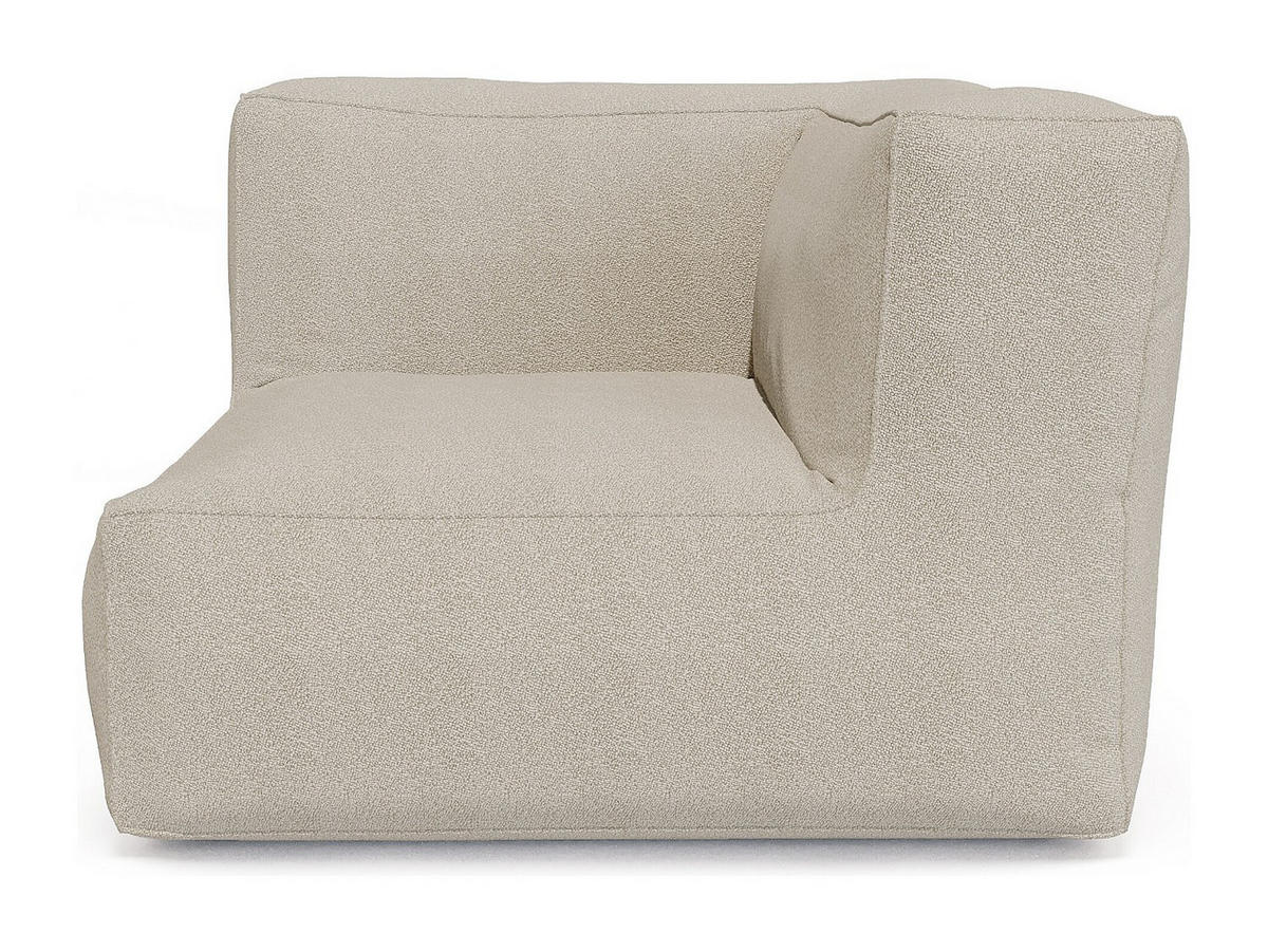 GARTENSESSEL - 1 -Sitzer - Olefin - beige - NOUMARA - Beige, Textil (95/80/95cm) - Vente-Unique