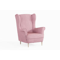 OHRENSESSEL - Sessel Comfy - Rosa - Rosa, Holzwerkstoff (83/103/95cm) - Möblo