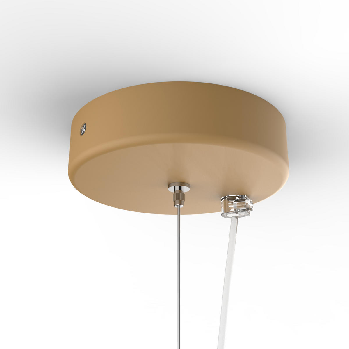 HÄNGELEUCHTE - Goldfarben, Metall (60/60/30cm) - Lumicom