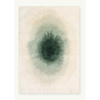 TEPPICH modern Flachgewebe GLOBE Grün 240 x 340 cm - Dunkelgrün, Textil (240/340cm) - Novatrend