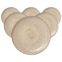 SPEISETELLER Omara beige ø 26,5 cm 6er Set - Beige, Keramik (26.5cm) - Ritzenhoff Breker