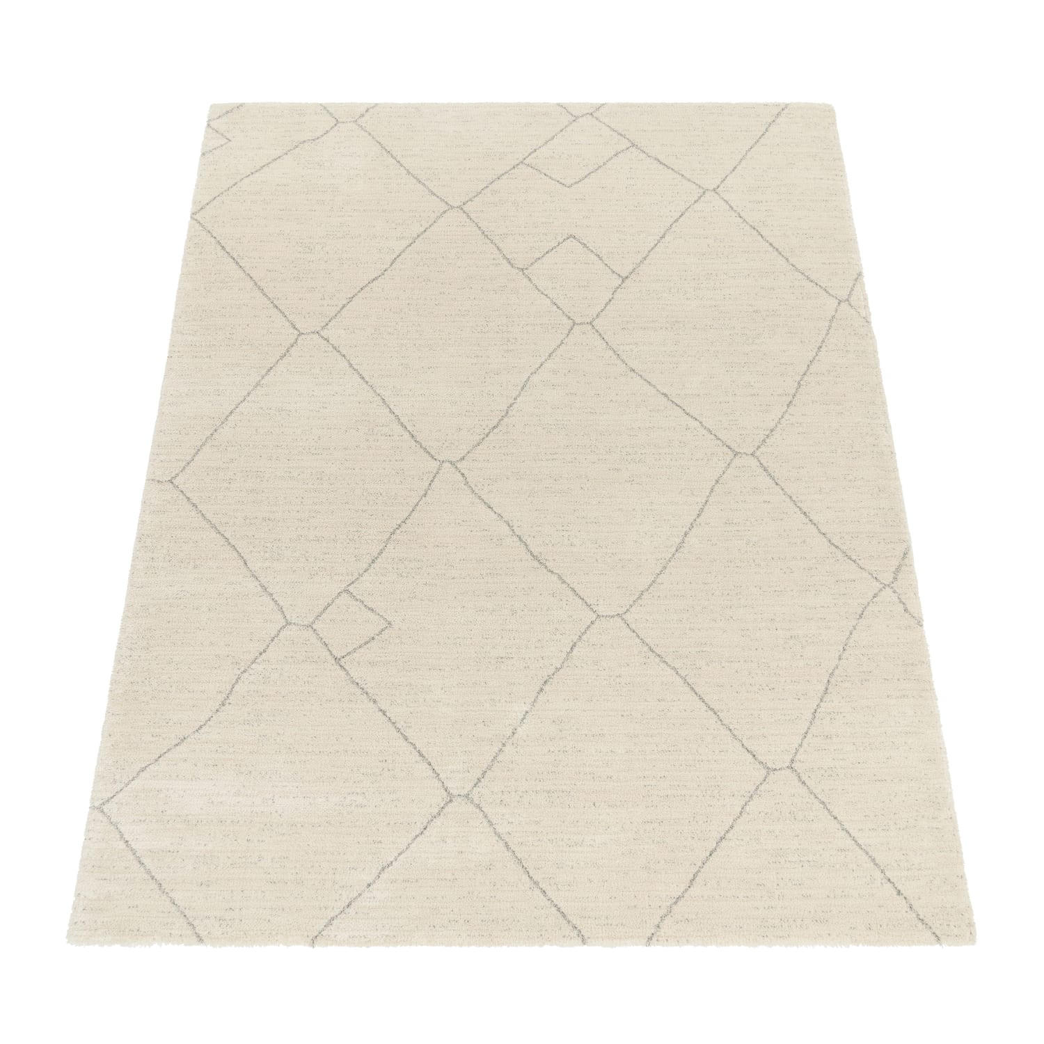 KURZFLORTEPPICH 80/150 cm Helios 722 - Creme, Kunststoff (80/150cm) - Paco Home
