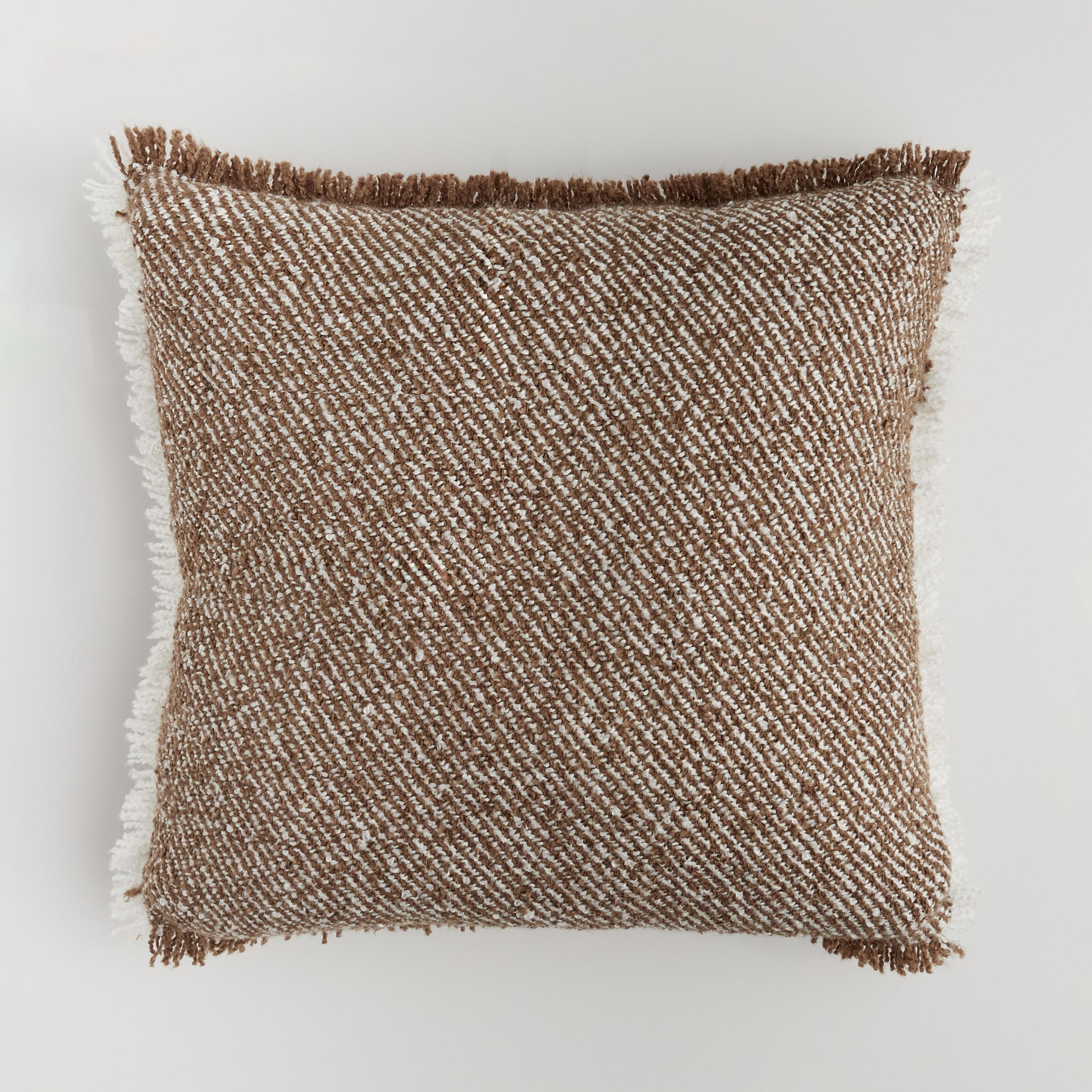 KISSENBEZUG Roiz - Dunkelbraun, Textil (45/45cm) - home&you