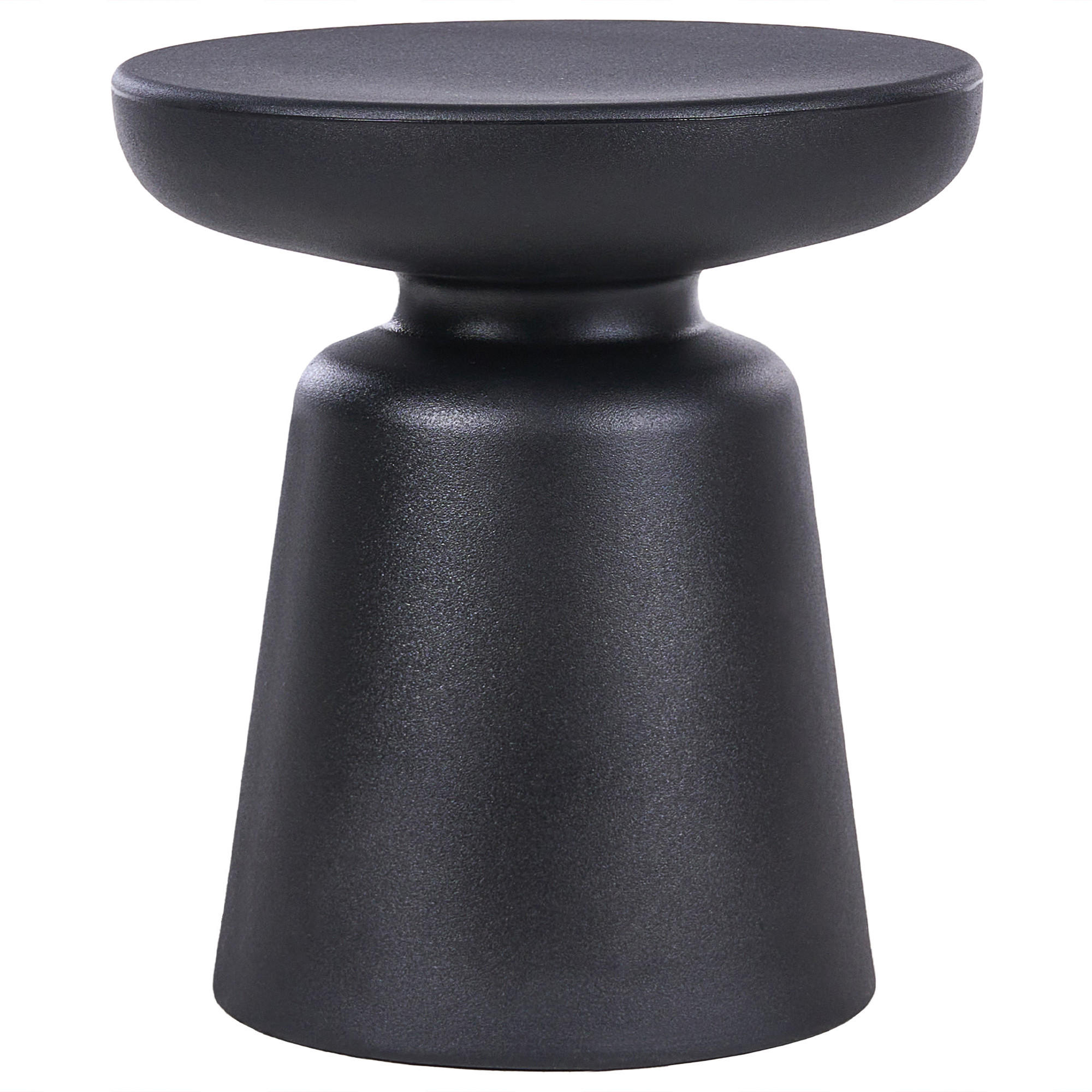 BEISTELLTISCH Schwarz Tofet - Schwarz, Kunststoff (39/39/44cm) - Beliani