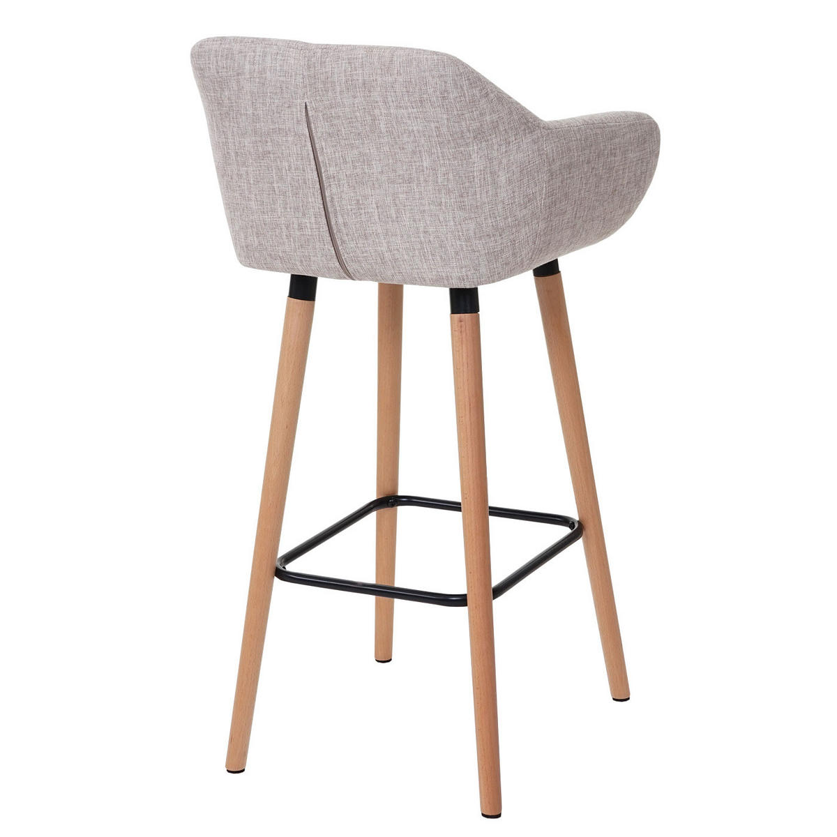 BARHOCKER Beige - Beige, Textil (53/99/45cm) - MCW