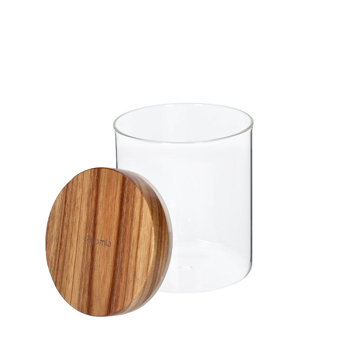 BEHÄLTER Carlos 0,7 l 6er-Set - Transparent, Glas (10/13/10cm) - Homla