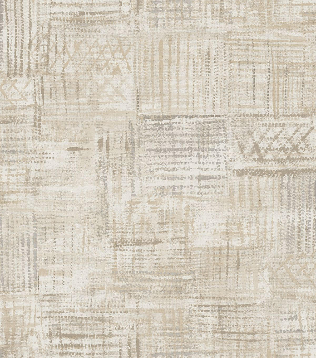TAPETE grafisches Motiv 53 cm x 10,05 m - Beige, Papier (53/1000cm) - Sanders & Sanders