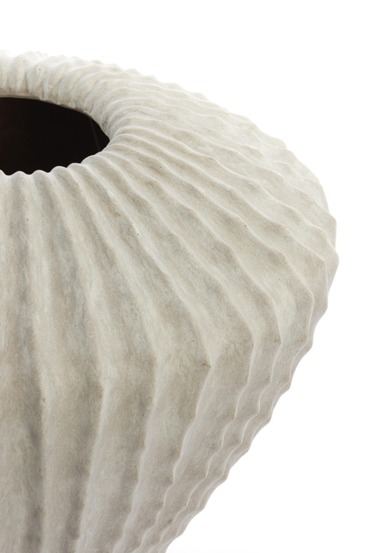 VASE Kakteen Braun Ø55/45 cm - Braun, Kunststoff (45cm) - Light & Living
