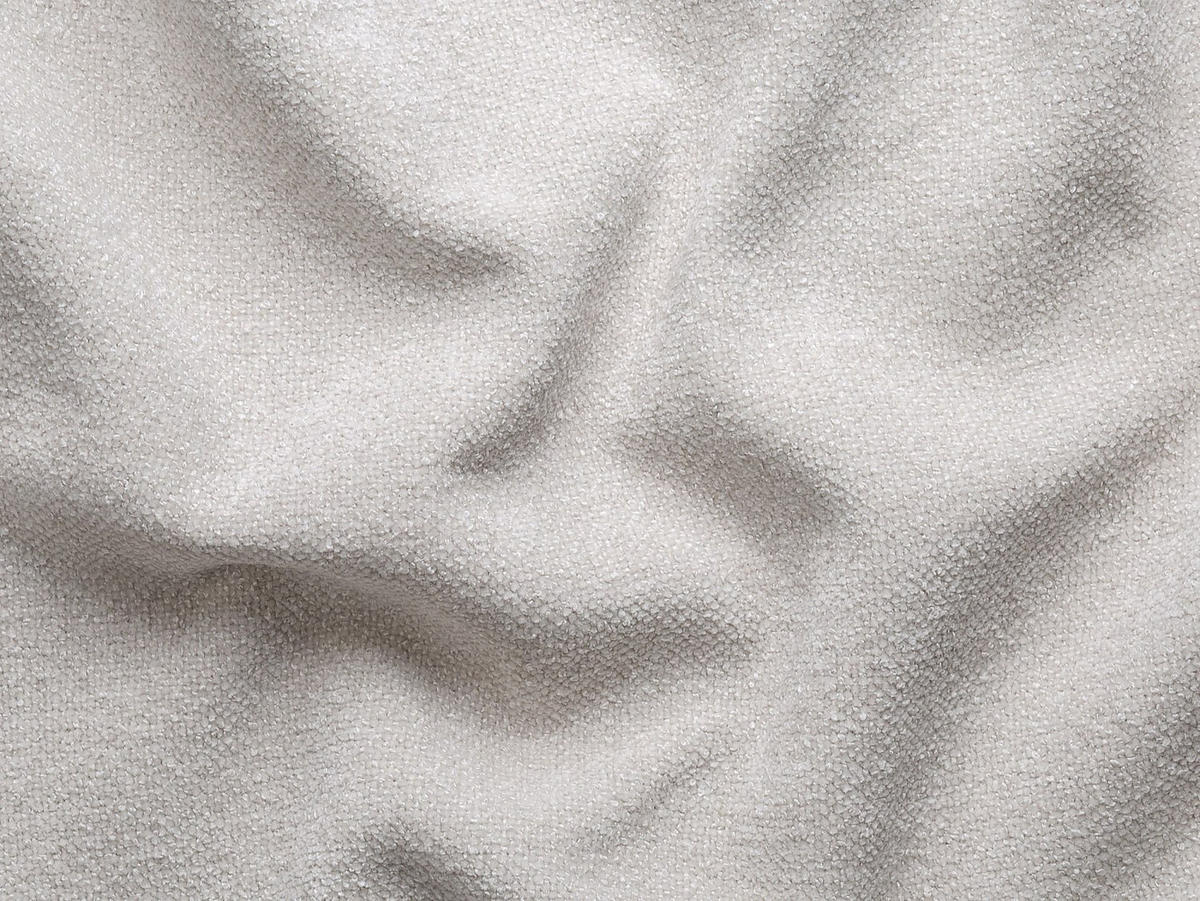 3-SITZER-SOFA aus Chenille-Stoff – Beige – CALESO - Beige, Textil (241/69.5/94cm) - Vente-Unique