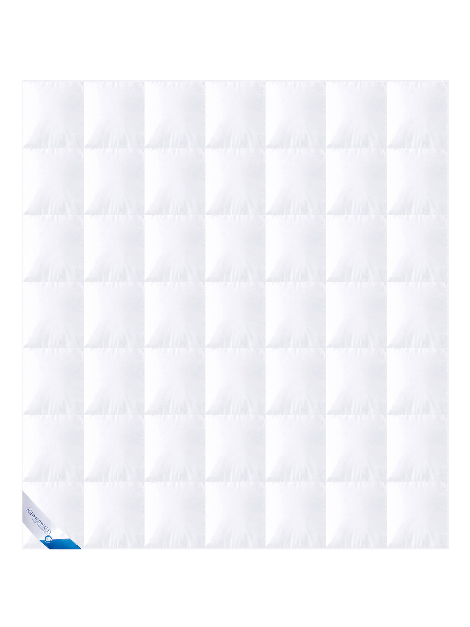 GANZJAHRESBETTDECKE KLASSIK Entendaunen normal - Weiß, Naturmaterialien/Textil (200/200cm) - Böhmerwald
