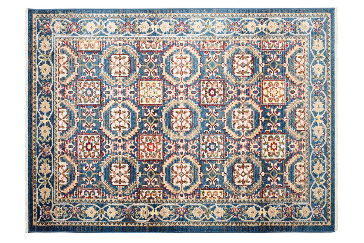 TEPPICH RIVIOLI Blau 240/330 cm - Blau, Textil (240/330cm) - Tapiso
