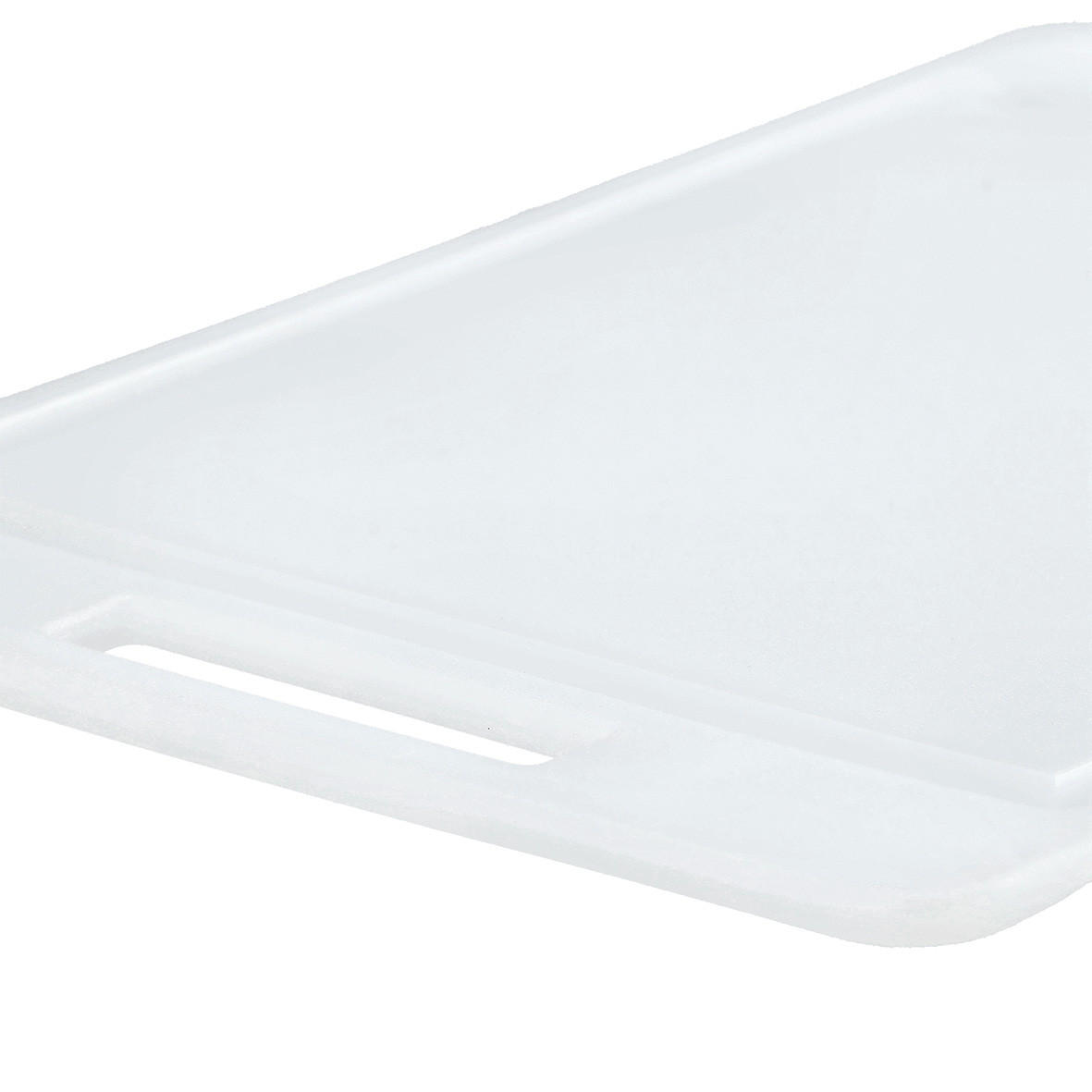 SCHNEIDEBRETT - Weiß - 34,5 x 24,5cm - Weiß, Kunststoff (34.5/24.5cm) - Zeller Present