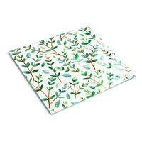 GLASPLATTE 60x52 cm Eukalyptus - Grün, Glas (60/0.4/52cm) - TULUP