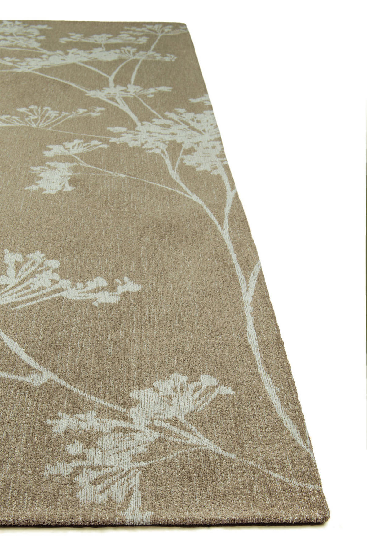 TEPPICH modern Flachgewebe BASIL Braun 240x340 cm - Braun, Textil (240/340cm) - Novatrend