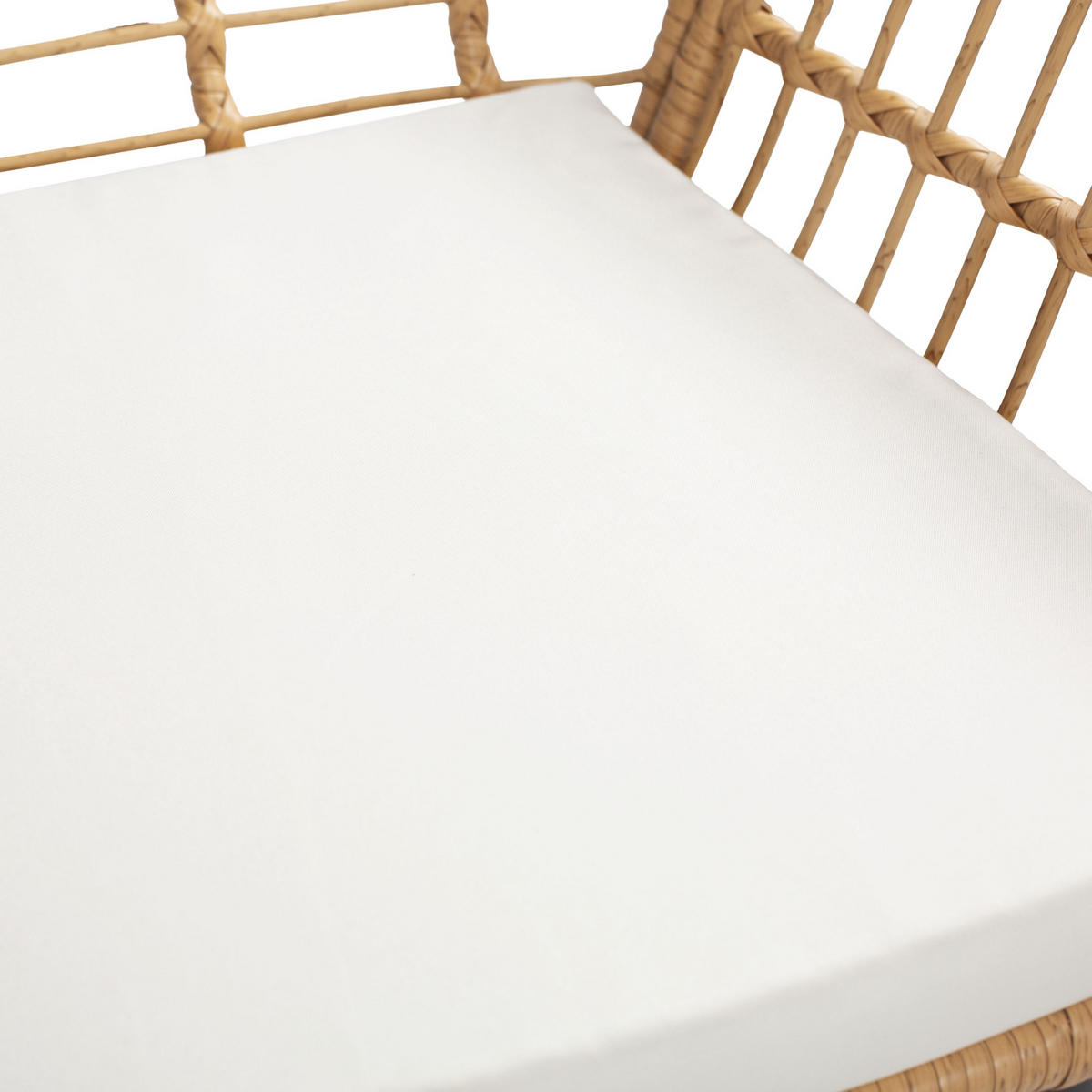 GARTENMÖBEL Tiga Creme 4 Plätze - Beige, Kunststoff - Happy Garden