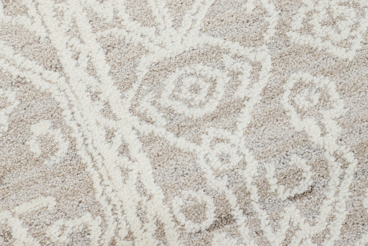 TEPPICH TREND Creme 140/200 cm - Creme, Textil (140/200cm) - Tapiso