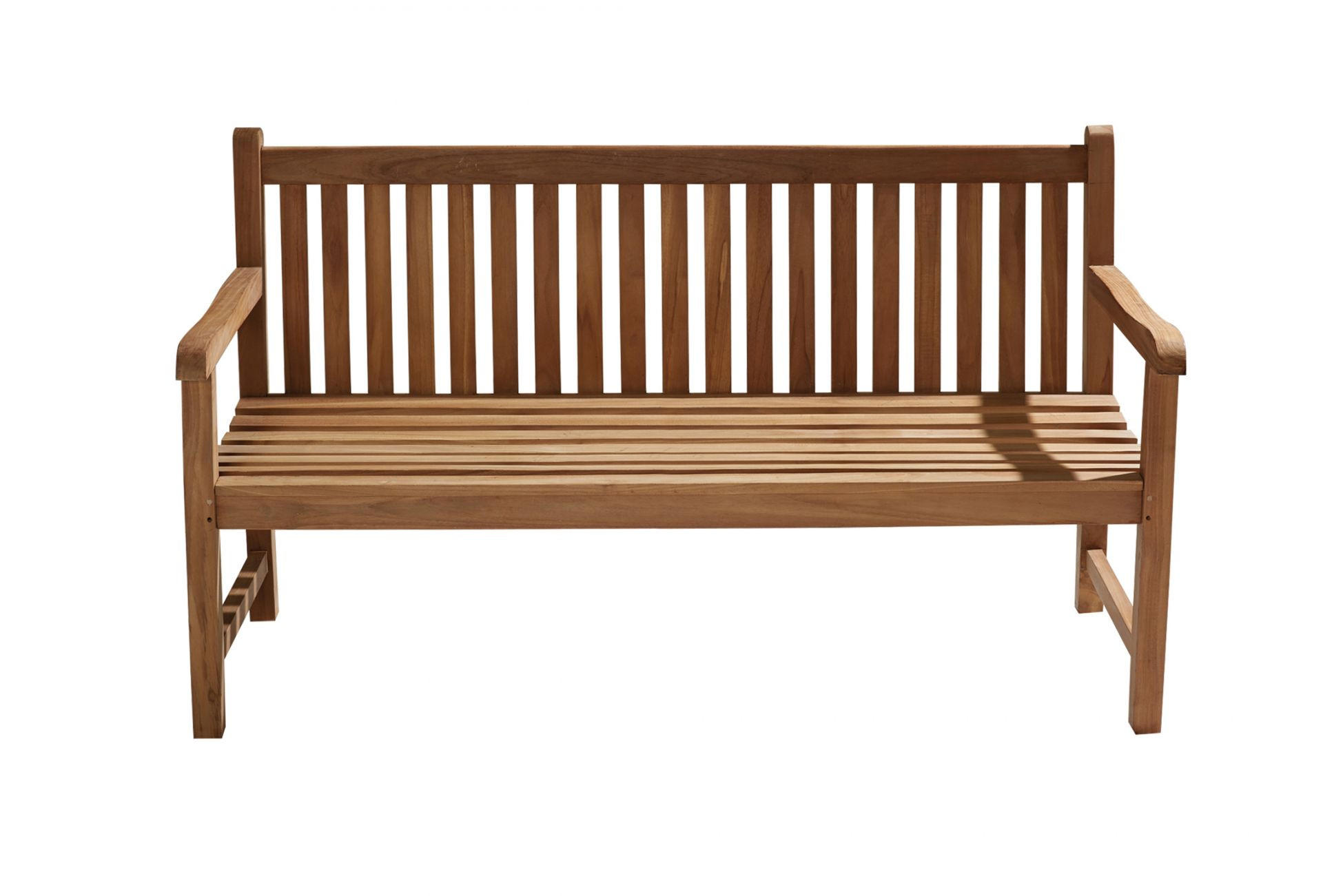 GARTENBANK Colorado 150 cm, Teak, Holz, Natur - Naturfarben, Holz (150/92/55cm) - dasmöbelwerk