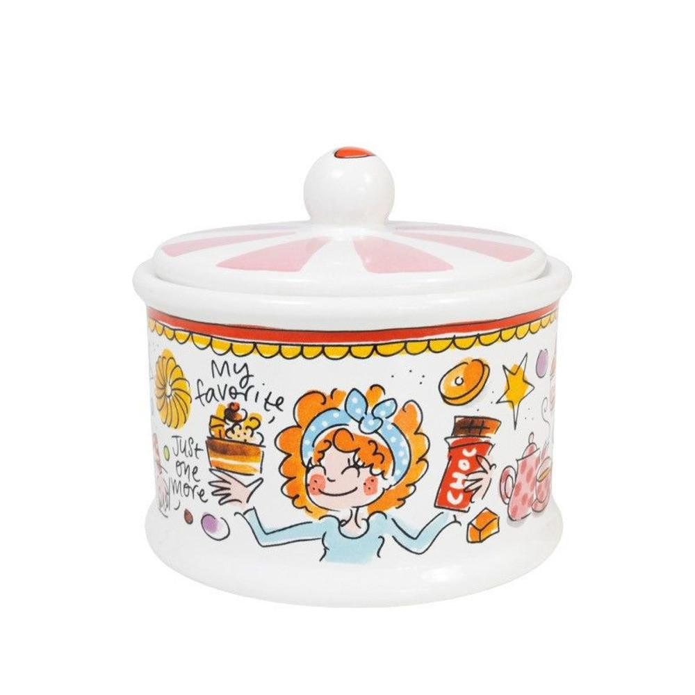 VORRATSDOSE Bon Bon Sweet in Bunt - 14 x 13cm - Multicolor, Keramik (14/13/14.3cm) - Blond Amsterdam