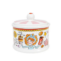VORRATSDOSE Bon Bon Sweet in Bunt - 14 x 13cm - Multicolor, Keramik (14/13/14.3cm) - Blond Amsterdam