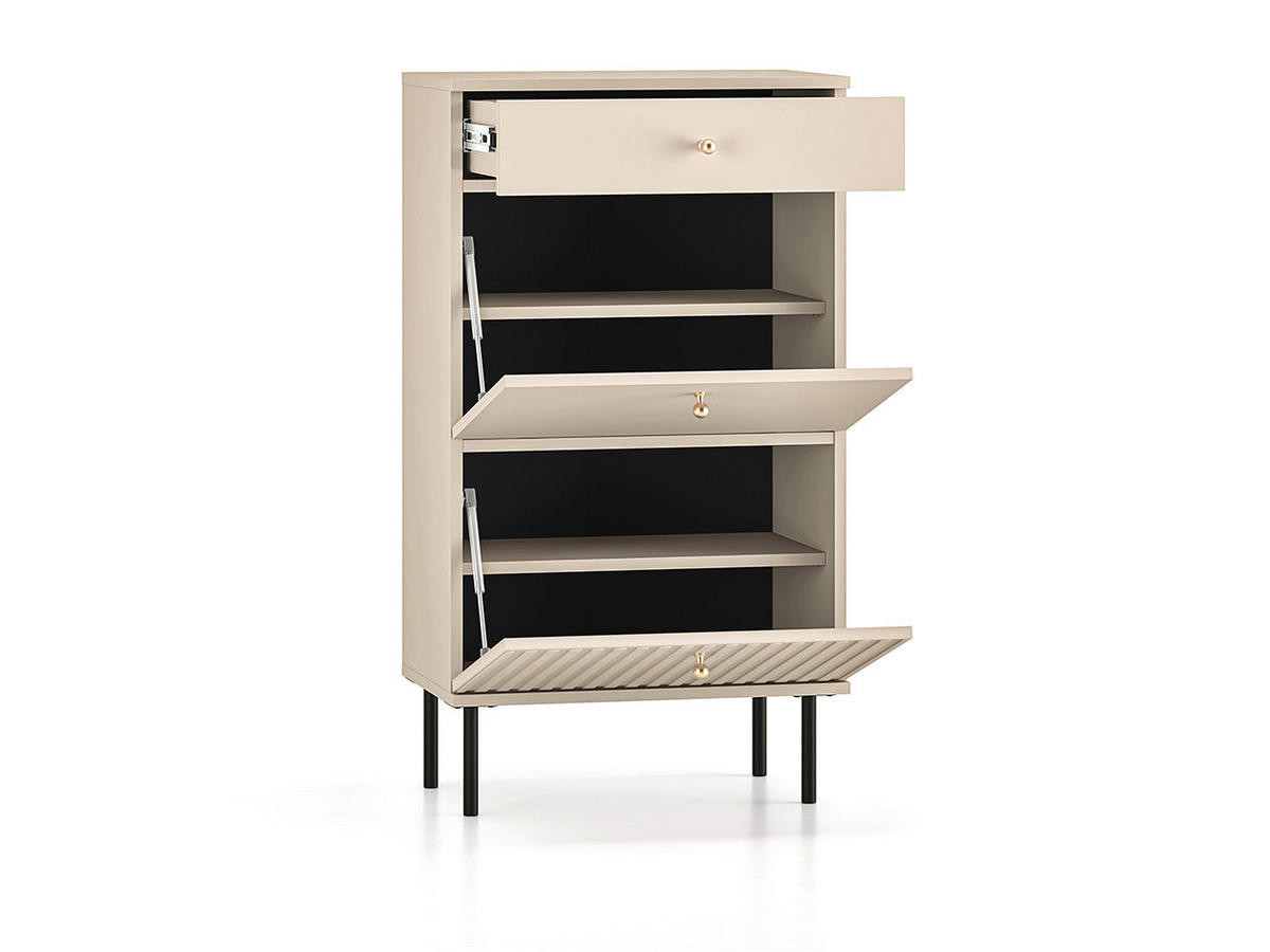 SCHUHSCHRANK – 55 cm – Sophie – Kaschmir - Kaschmir, Holzwerkstoff (55/98/34cm) - hi-markt
