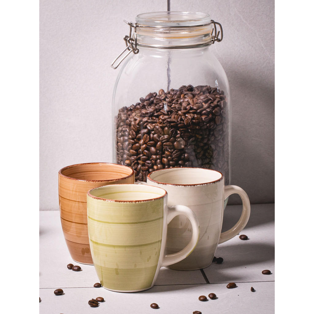 Thumbnail - Studio Tavola Becher, Mehrfarbig, Keramik, Kaffee & Tee, Tassen, Kaffeebecher