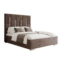 POLSTERBETT BRIGITTE SILVER mit Bettkasten 160x200 cm Element 25 - Braun, Textil (160/200cm) - Lookway