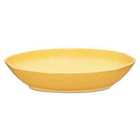 SERVIERSCHALE oval 33 x 23,5 x 7 cm Atmosfera ocker - Currygelb, Kunststoff (21/2/21cm)