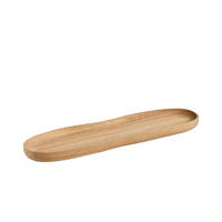 DEKORATIVE PLATTE Tre - Braun, Holz (2cm) - home&you