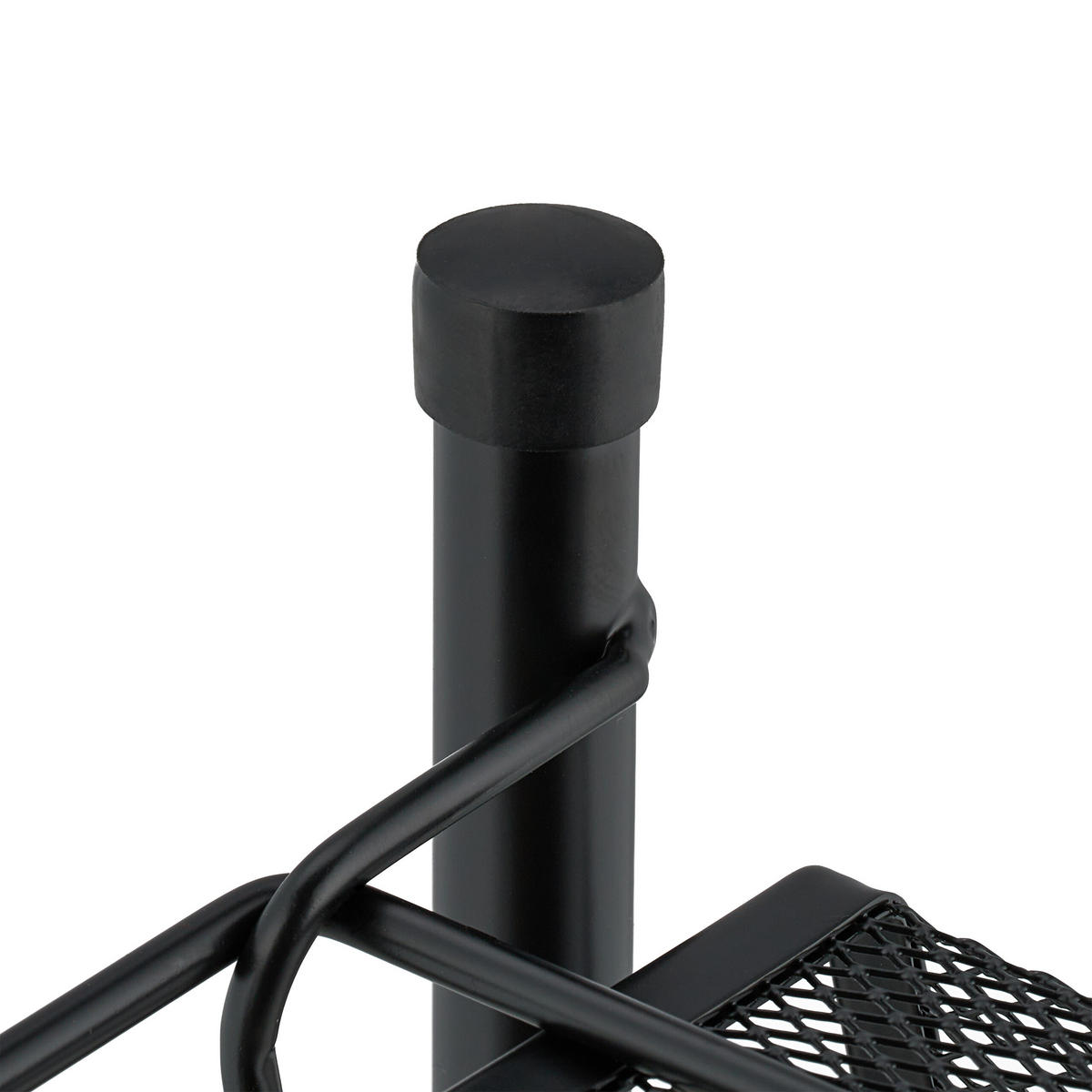 GEWÜRZREGAL - Schwarz, Kunststoff/Metall (37/32/17cm) - Relaxdays