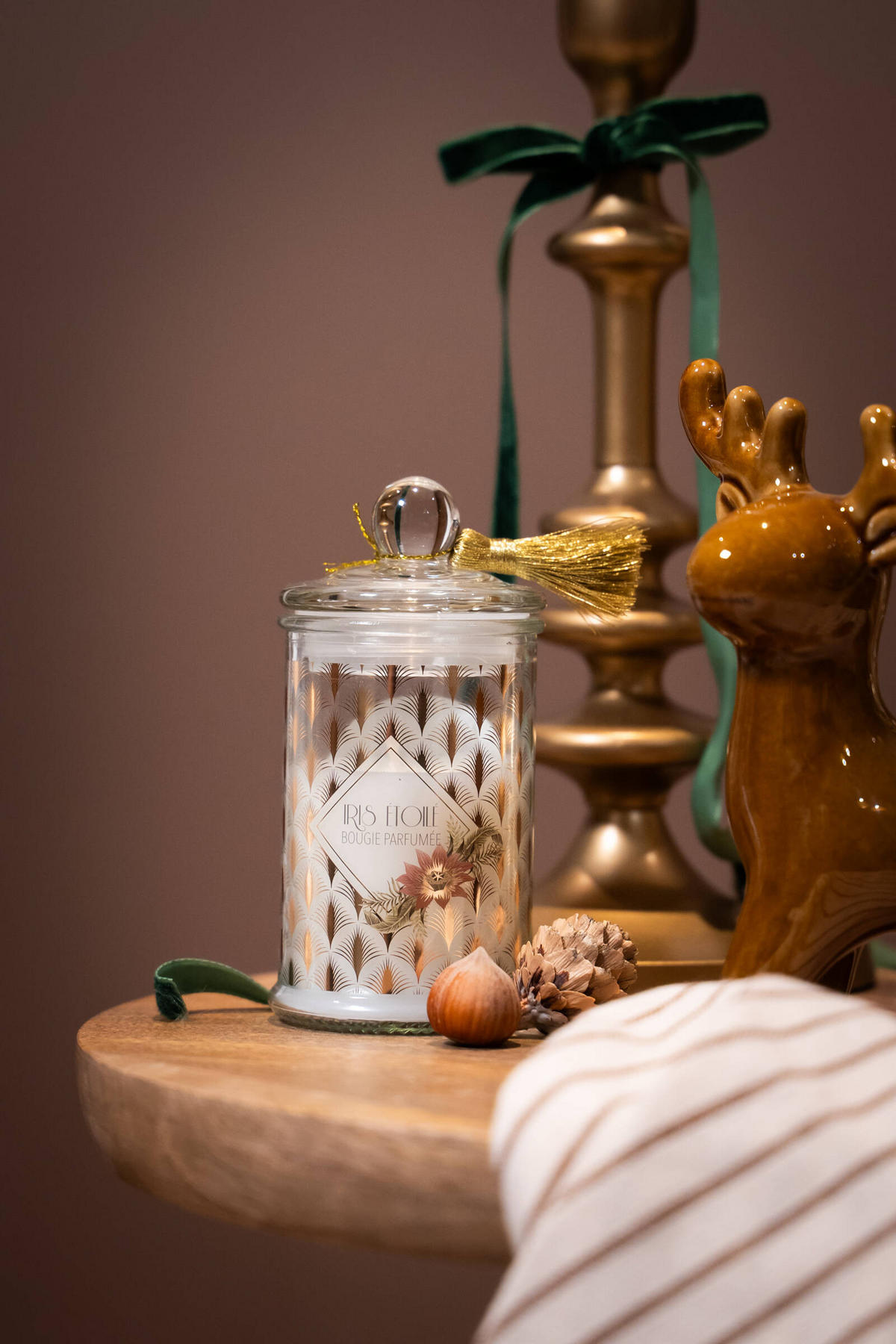 DUFTKERZE Glas Ø 6 cm - Weiß, Glas (6/11/6cm) - Atmosphera Createur d´interieur