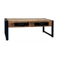 COUCHTISCH Bas Mangoholz 120 cm / 60 cm Natur - Naturfarben, Holz (60/120/45cm)