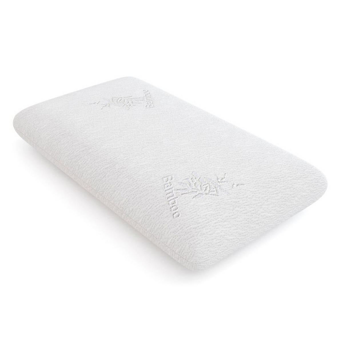KOPFKISSEN Visco Green - Weiß/Grün, Textil (60/40cm) - Hilding