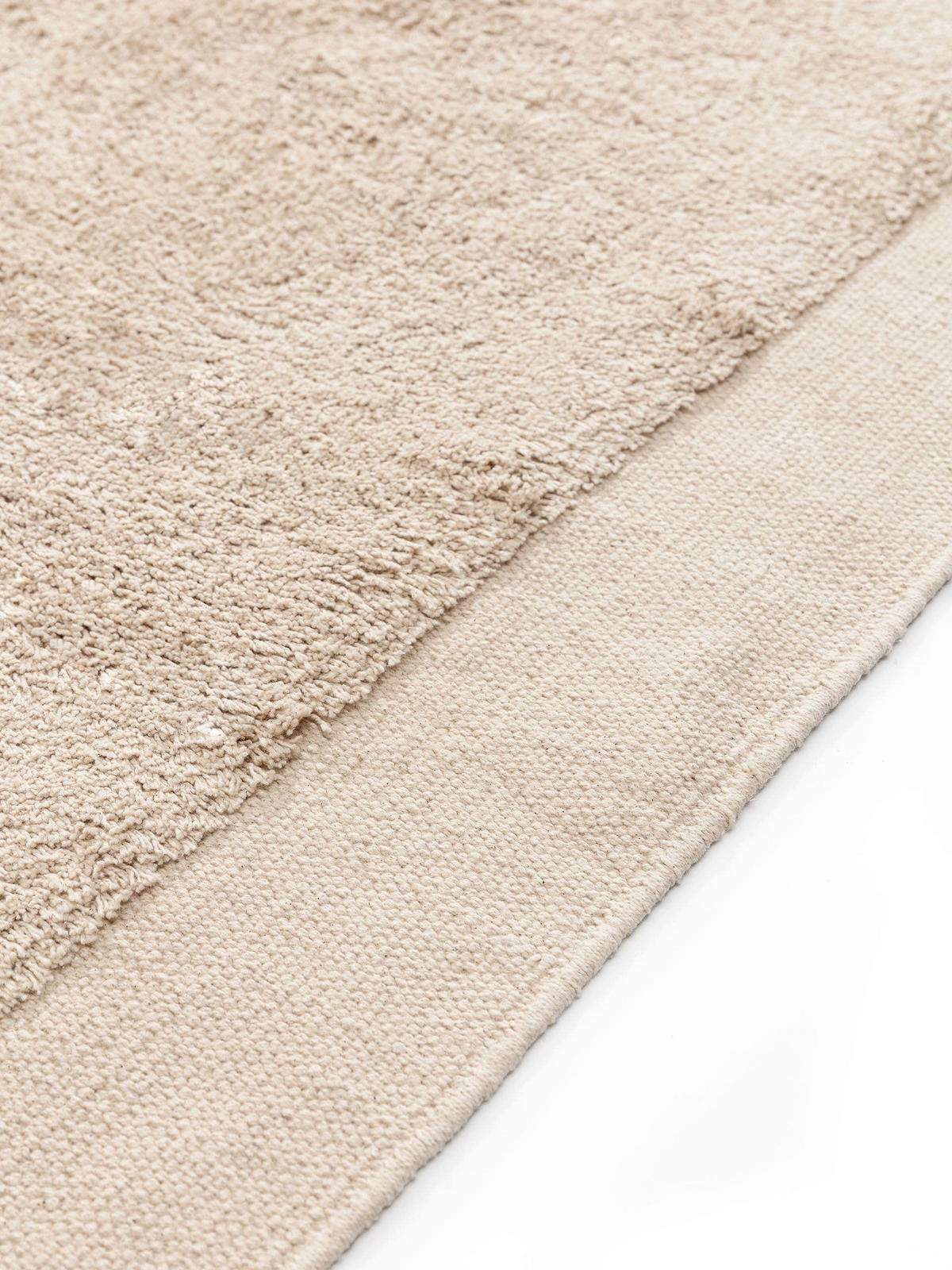 BAUMWOLLTEPPICH Isla Beige 160x230 cm - Beige, Textil (160/230cm) - benuta Pop
