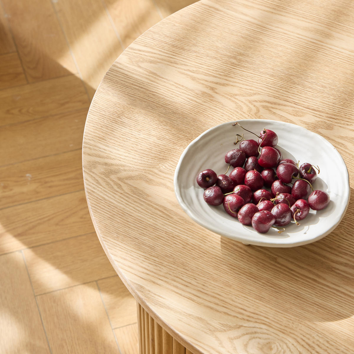 COUCHTISCH Rund Braun 90 x 73 x 44 cm - Braun, Holz (73/90/44cm) - Nordlys