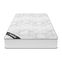 STANDARDMATRATZE - 1 Person - Stoff - Weiß - - Weiß, Textil (90/190cm) - Vente-Unique