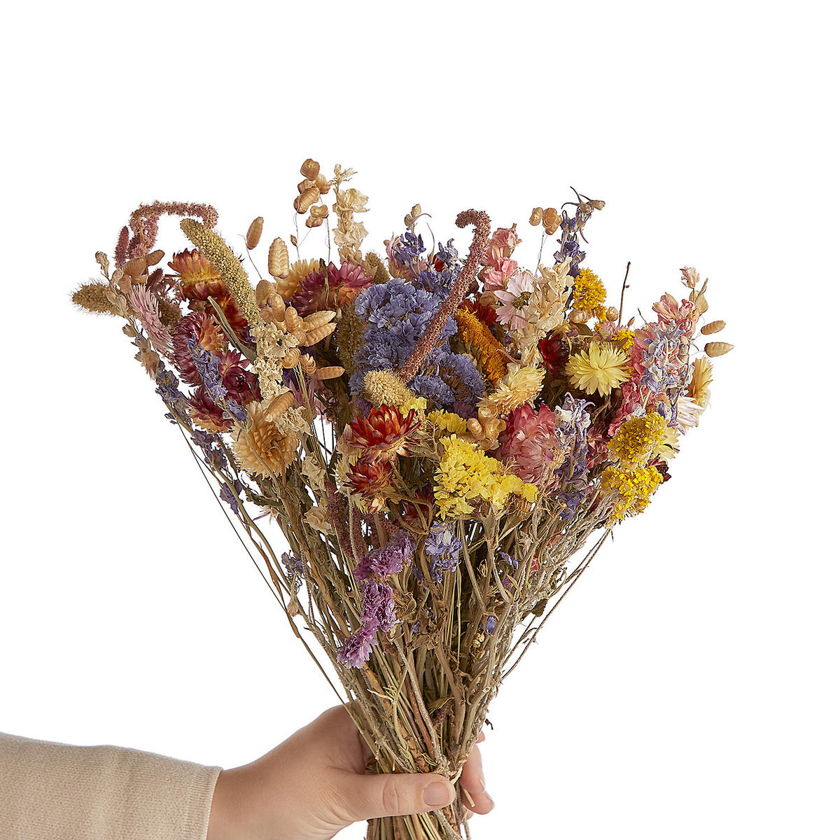 TROCKENBLUMENSTRAUSS Flower Market - Multicolor, Naturmaterialien (1cm) - Butlers